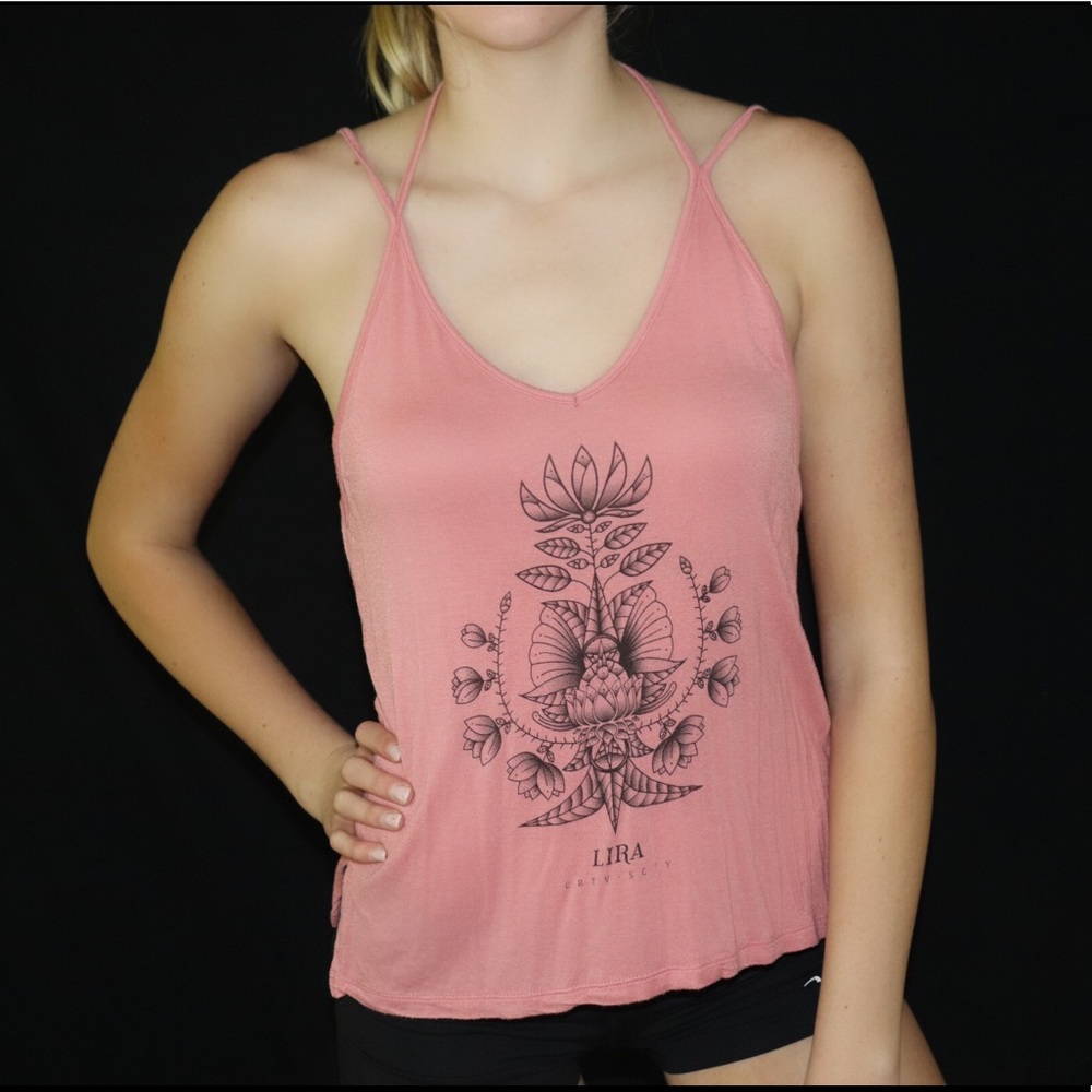 Open Back Tank Top